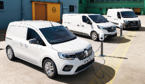 Renault Nutzfahrzeuge Kangoo, Trafic und Master Alle Modelle auch als Elektrotransporter erhältlich.