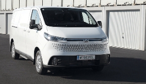MAXUS eDELIVER 7: Transporter mit einer Reichweite von bis zu 370 km (WLTP), innerorts sogar bis zu 540 km. In 2 Längen/Höhen erhältlich, auch mit Allrad.