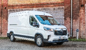 MAXUS eDELIVER 9: E-Transporter mit einer Reichweite von bis zu 300 km (WLTP) und hoher Kapazität – in zwei Fahrzeuglängen und mit drei Batterieversionen  (52 kW, 72 kW, 89 kW).