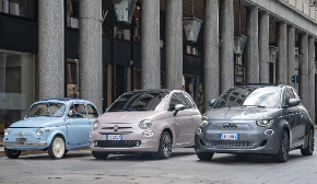 Seit den 1950er-Jahren prägt der Fiat 500 das Straßenbild in Italien: Der Nachfolger ist – mittlerweile auch als 500e – auch in Österreich sehr erfolgreich
